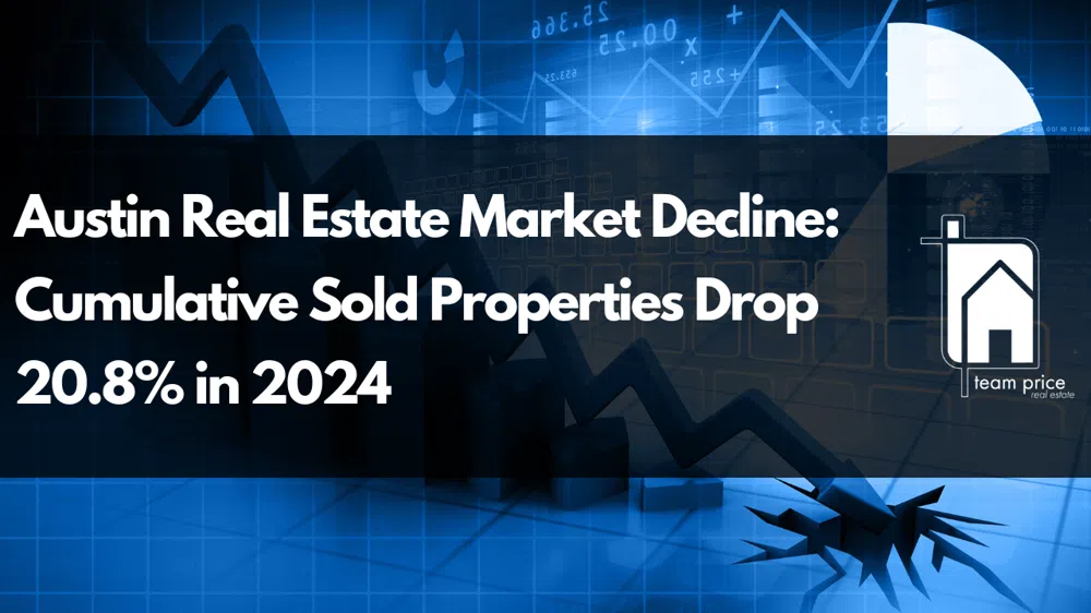 Austin Real Estate Market Decline: Cumulative Sold Properties Drop 20.8% in 2024