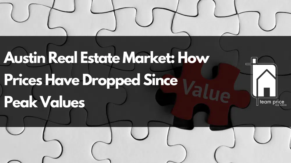 Austin Real Estate Market: How Prices Have Dropped Since Peak Values