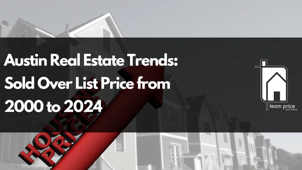Austin Real Estate Trends: Sold Over List Price from 2000 to 2024
