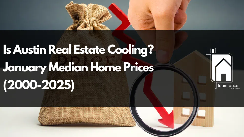 Is Austin Real Estate Cooling? January Median Home Prices (2000-2025)