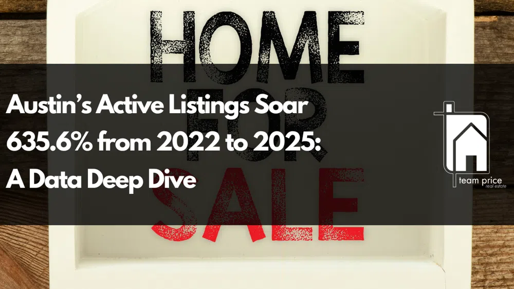 Austin’s Active Listings Soar 635.6% from 2022 to 2025: A Data Deep Dive