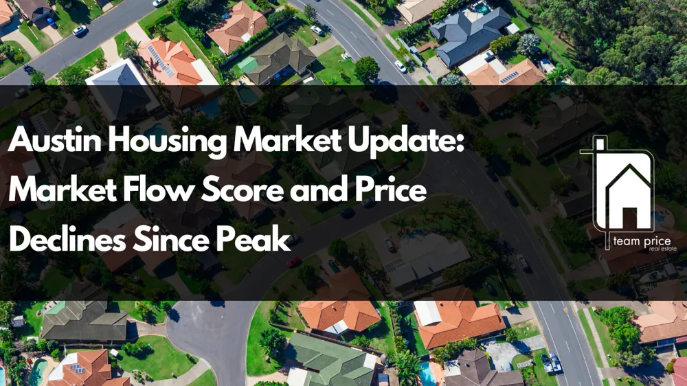 Austin Housing Market Update: Market Flow Score and Price Declines Since Peak
