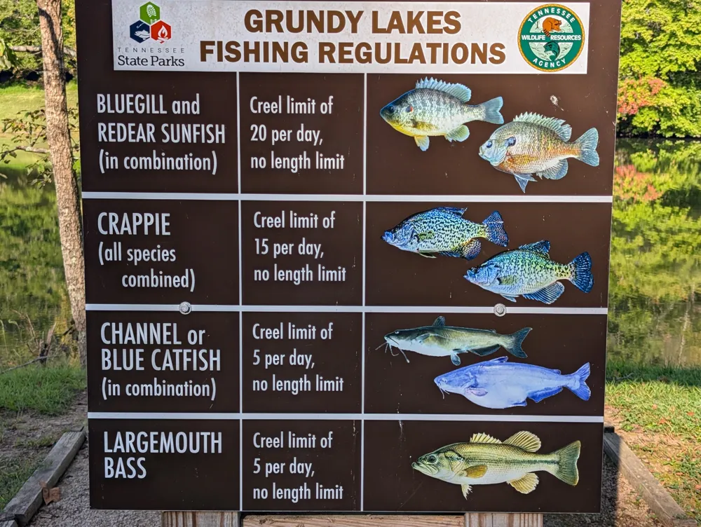Grundy County Lakes located in Historic Tracy City, TN