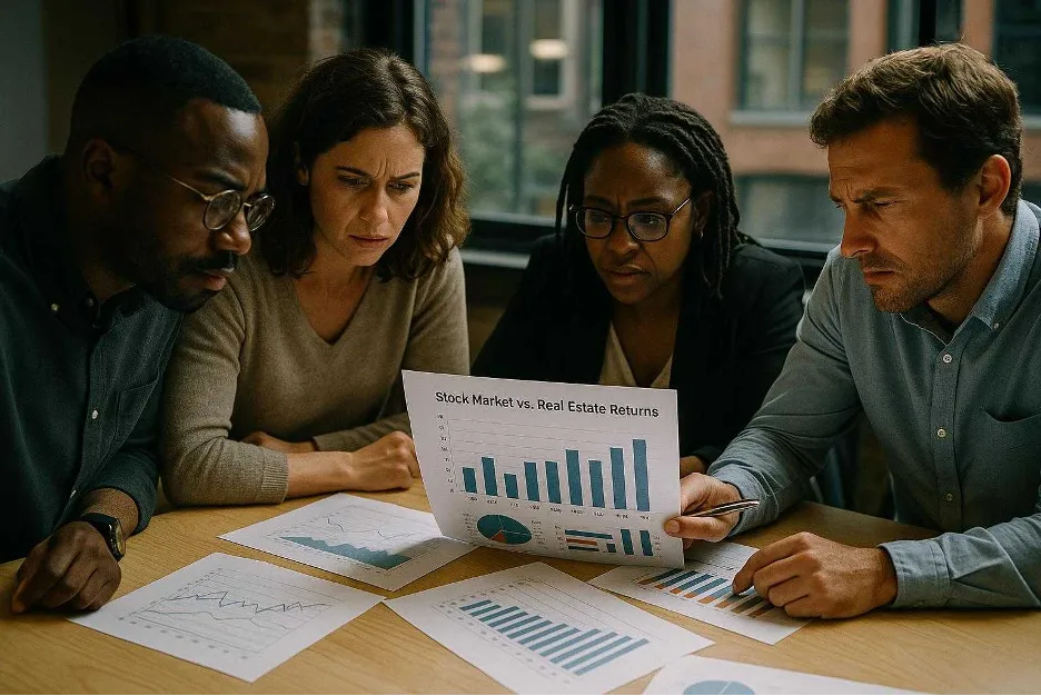 Commercial Real Estate vs Stock Market: Benefits, Risks & Tax Advantages