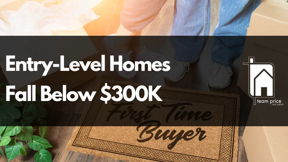 Entry-Level Homes Fall Below $300K