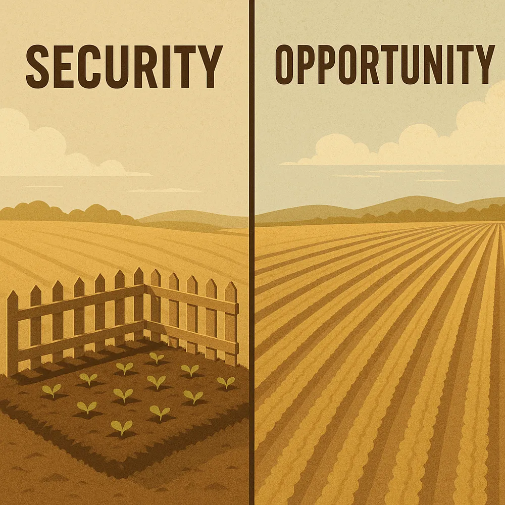 The Wealthy Gardener and the Illusion of Security: Why Most People Choose a Paycheck Over Prosperity
