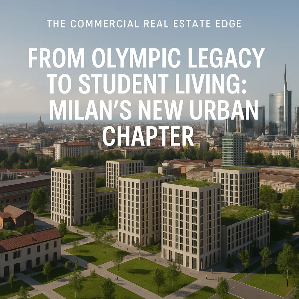 Milan-Cortina 2026 Olympic Village: A Sustainable Legacy Transforming Student Housing in Italy
